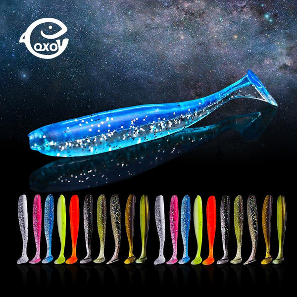 QXO Silicone Soft Lures Piece Artificial Tackle Bait 7cm 2g Goods For Fishing Sea Fishing Pva Swimbait Wobblers - HuntPost Marketplace