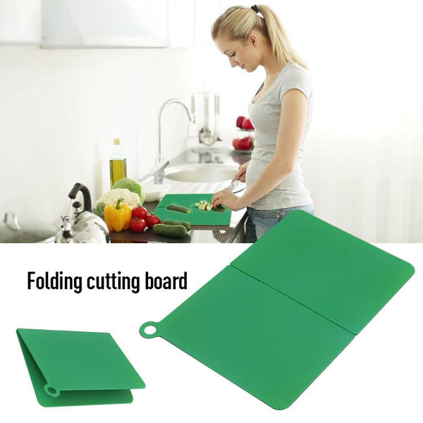 Non-slip Chopping Board Plastic Folding Cutting Board Portable Kitchen Board Flexible Camping Cooking Accessory Kitchen Stuff - HuntPost Marketplace
