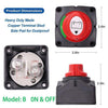 12V Dual Battery Master Selector Disconnect Isolator Cut off Kill Switch For Car Marine Camper Vans Truck RV ATV UTV Accessories - HuntPost Marketplace