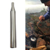 Stainless Steel Pocket Bellows Collapsible Air Blasting Campfire Fire Tool Outdoor Camping Cooking Gear Tools New Arrival