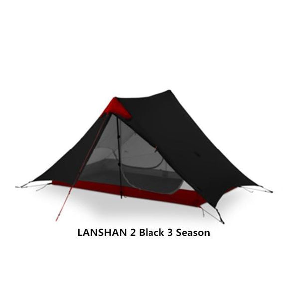 LanShan 2 3F UL GEAR 2 Person 1 Person Outdoor Ultralight Camping Tent 3 Season 4 Season Professional 15D Silnylon Rodless Tent - HuntPost Marketplace