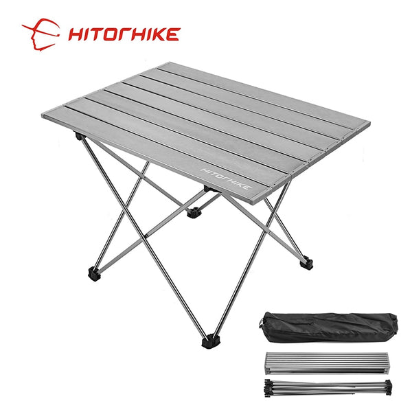 Portable Table  Folding Camping table Desk Foldable Hiking Traveling Outdoor Garden Picnic table Al Alloy Ultra-light