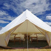 Outdoor Waterproof Diameter 3/4/5/6m 900D Oxford Bell Tent With Zipped And Detachable Groundsheet Of Luxury Camping Tent
