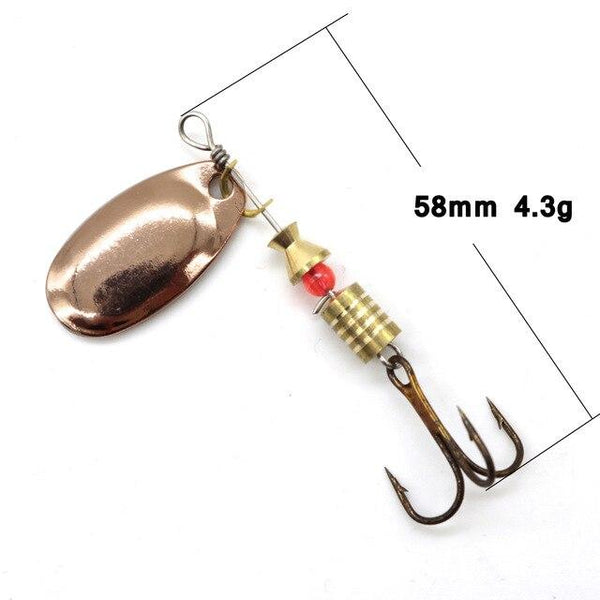 LUSHAZER fishing spinner baits saltwater fishing lures fly fishing material spinners spoon bait fishing accessory free shipping - HuntPost Marketplace