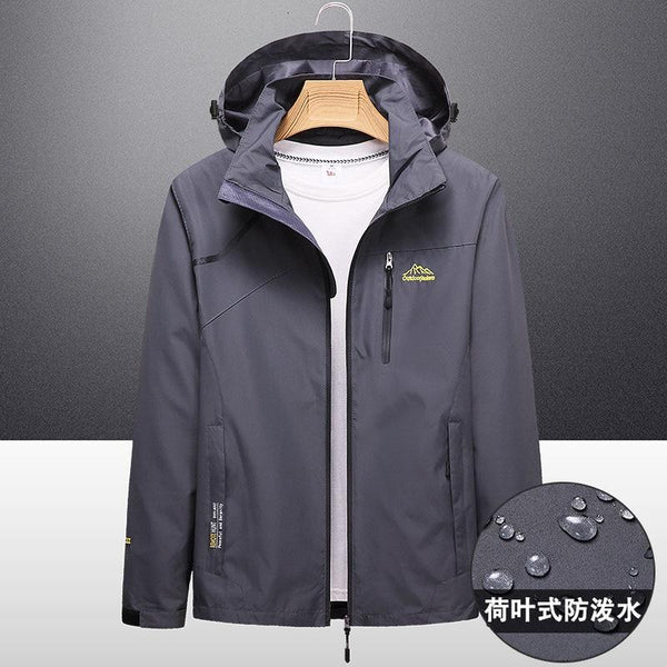 Outdoor Monolayer Thin Charge Clothes Polyester Fabric Windbreak Waterproof Breathable Hiking Camping Climbing Men Women Coat - HuntPost Marketplace