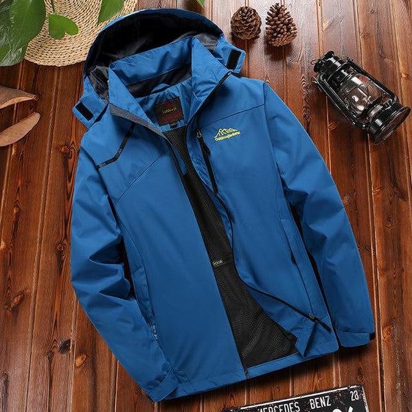 Outdoor Monolayer Thin Charge Clothes Polyester Fabric Windbreak Waterproof Breathable Hiking Camping Climbing Men Women Coat - HuntPost Marketplace