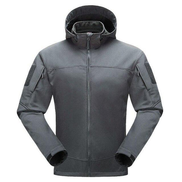 Soft Shell Charge Clothes Cordura Waterproof Fabric Inner Velvet Thicken Keep Warm Windbreak Hiking Climbing Loose Coat Unisex - HuntPost Marketplace