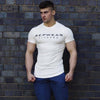 2019 New summer shirt cotton gym fitness men t-shirt brand clothing Sports t shirt male print short sleeve Running t shirt - HuntPost Marketplace
