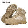 2020 Winter Men Boots Warm Mid-Calf Men Casual Fishing Shoes Waterproof Camouflage Footwear Fashion Hiking Boots Hunting Boots