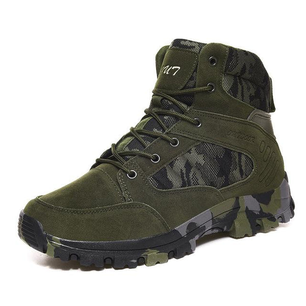 2020 Winter Men Boots Warm Mid-Calf Men Casual Fishing Shoes Waterproof Camouflage Footwear Fashion Hiking Boots Hunting Boots - HuntPost Marketplace