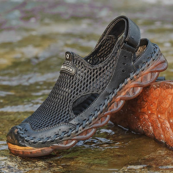 Water Shoes Sneakers Men Non Slip Breathable Aqua Shoes Hiking Climbing Upstream Shoes Seaside Footwear Men Fishing Sneakers - HuntPost Marketplace