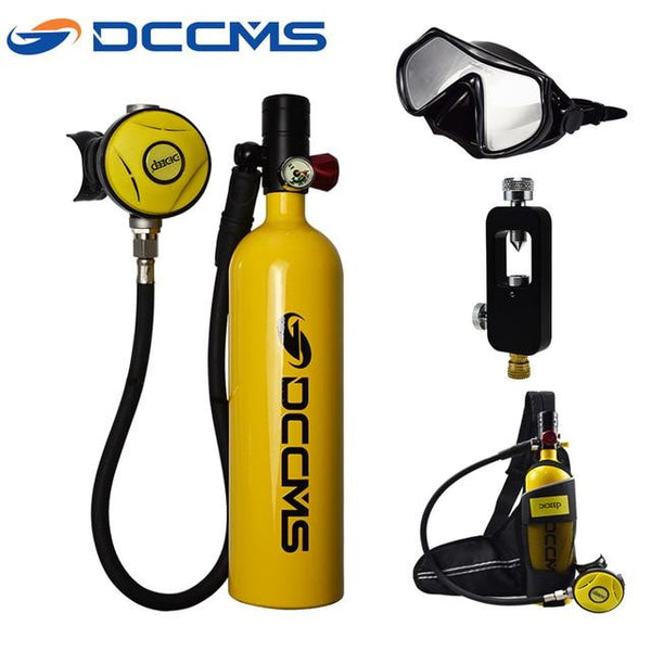 DCCMS mini diving equipment snorkeling oxygen tank scuba diving equipment diving oxygen tank - HuntPost Marketplace