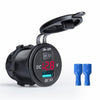 DIY Quick Charge QC 3.0 Waterproof USB Car Charger LED Voltmeter Switch 12-24V 18W For Car Marine Boat Rv Truck Camper Mobiles - HuntPost Marketplace
