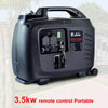 Mute Variable Frequency Generator 3500W Gasoline Portable Emergency Home RV Outdoor AC220V/DC12V