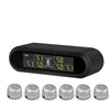 Portable Solar Power Wireless LCD Tire Pressure Monitor System TPMS +6 External Sensor Tire Pressure Alarm DIY for RV Motorhome - HuntPost Marketplace