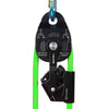 25KN Workload Rescue Speed Pulley Heavy Duty Rescue Single Swivel Rope Pulley Safety Rock Climbing Caving Equipment