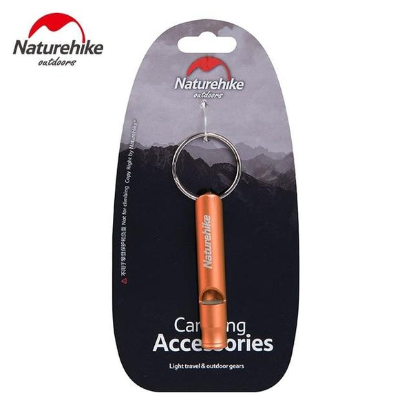 Naturehike Outdoor Survival Whistle Aluminum Camping EDC Tool Gear Escape Whistle Accessory 3 Colors - HuntPost Marketplace