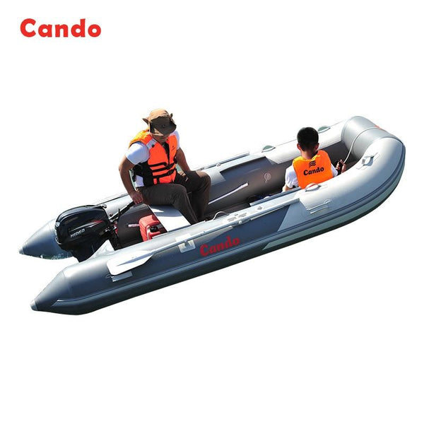 CANDO VIB270 Upgrade Fishing Boat PVC Rowing Racing Boat Kayaking Ship For Outdoor Fishing Water Skiing Ship Inflatable Boats - HuntPost Marketplace