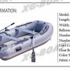 XG STAR Miller Fabric Rowing Boat Water Skiing Boat Ocean Rescue Racing Boat Durable Boats For Fishing Rescue Racing No Outboard - HuntPost Marketplace