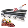 High Quality LPG Gas BBQ Grills 3 Burners Gas Griddle Plancha Outdoor Barbecue Tools Heavy Duty Machine Camping Cooking Machine - HuntPost Marketplace