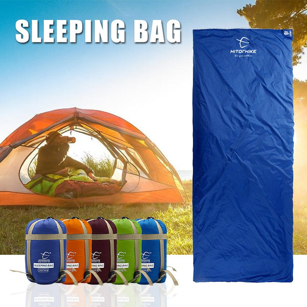 Outdoor Envelope Sleeping Bag Mini Ultralight Multifunction Travel Bag Hiking Camping Sleeping Bags Nylon 190 * 75cm lazy bag