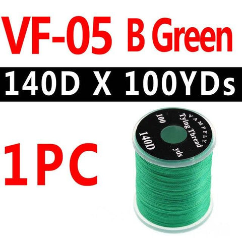 1PC 140D Fly Tying Thread Floss For size 6 ~ 14 Flies Trout Bass Fly Tying Material Red Olive Red Grey with Standard Bobbin - HuntPost Marketplace