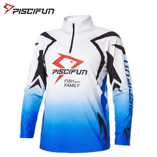 Piscifun New Dry Quickly Fishing Shirt Long Sleeve Breathable Fishing Clothing Outdoor Hiking Cycling Clothes Camisas Pesca - HuntPost Marketplace