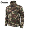Hot Sale Tactical Shark Skin SoftShell Camouflage Military Jacket Outdoors Camping Waterproof Clothes Sports Training Coat